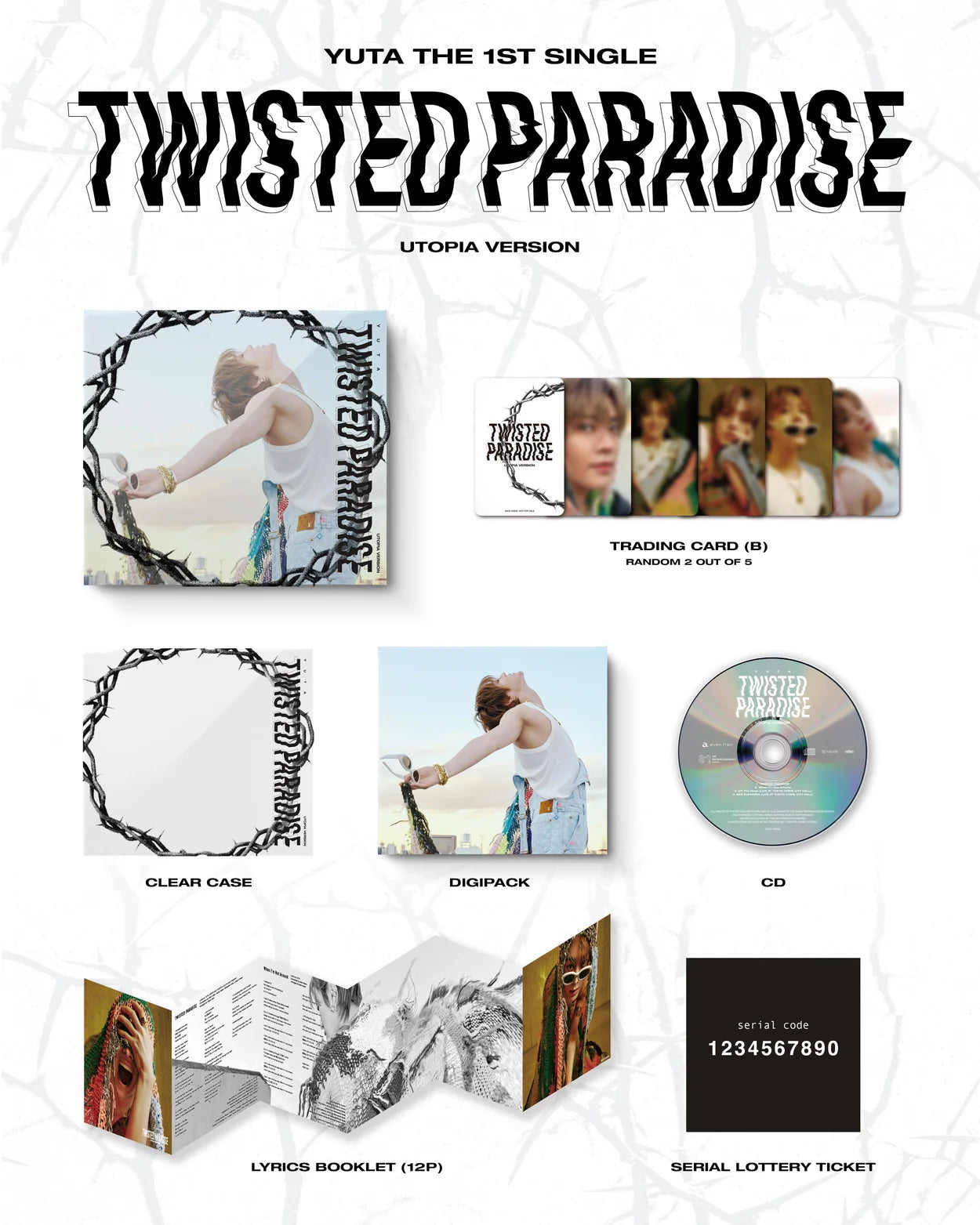 Yuta Twisted Paradise Utopia Version Limited Edition