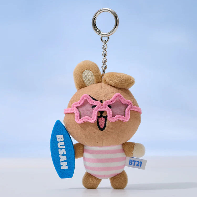 BT21 Busan Vacation Doll Keyring