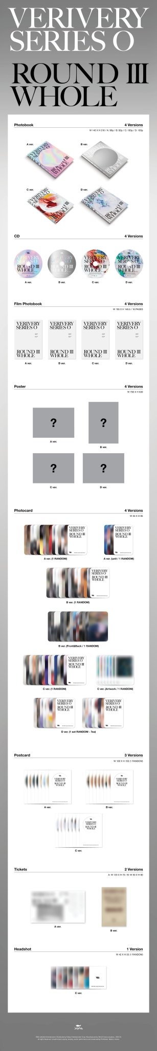 VERIVERY 1st Album SERIES ‘O’ [ROUND 3 : WHOLE] – album (A / / ) | HobiEgo