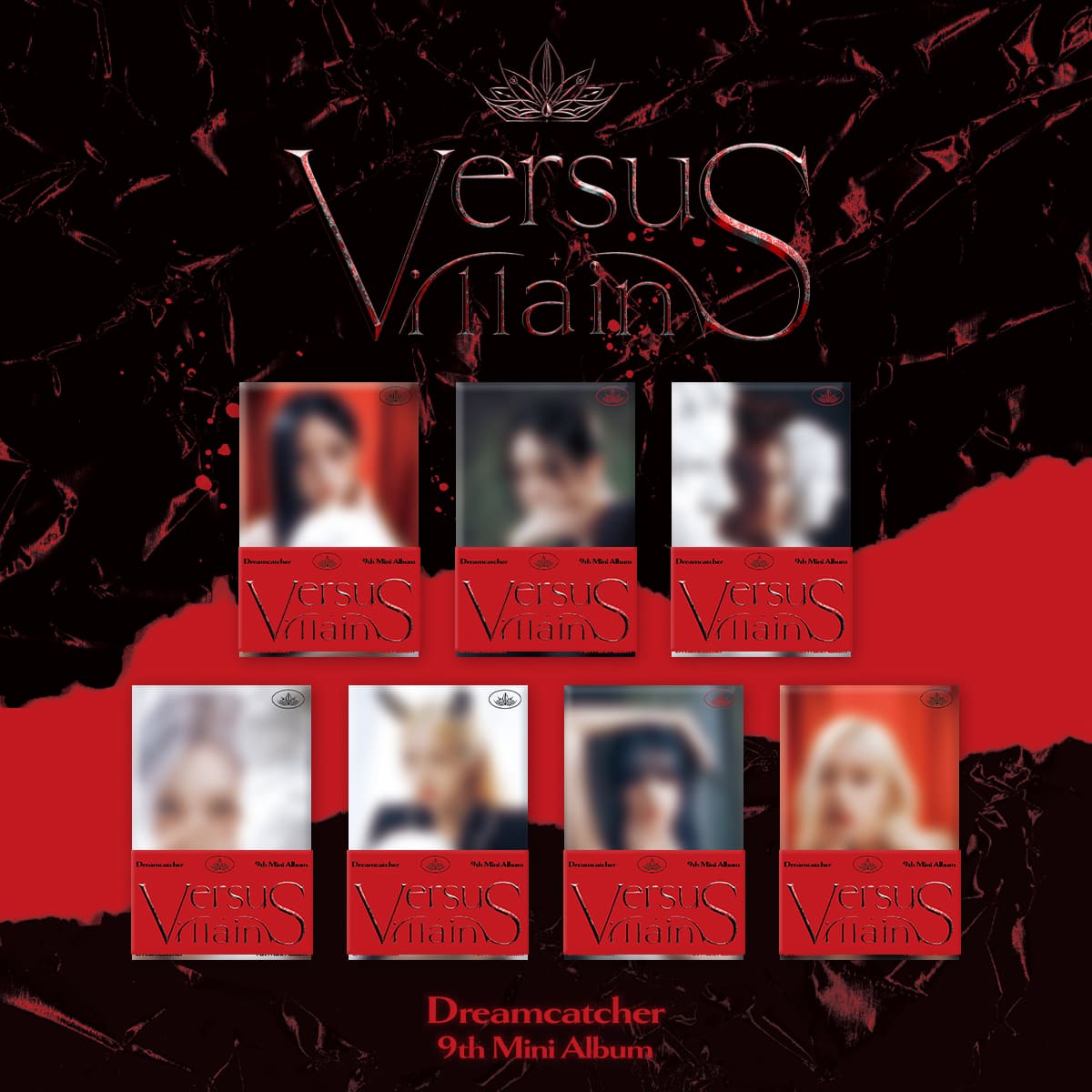 DREAMCATCHER 9th Mini Album VillainS (POCA Album)