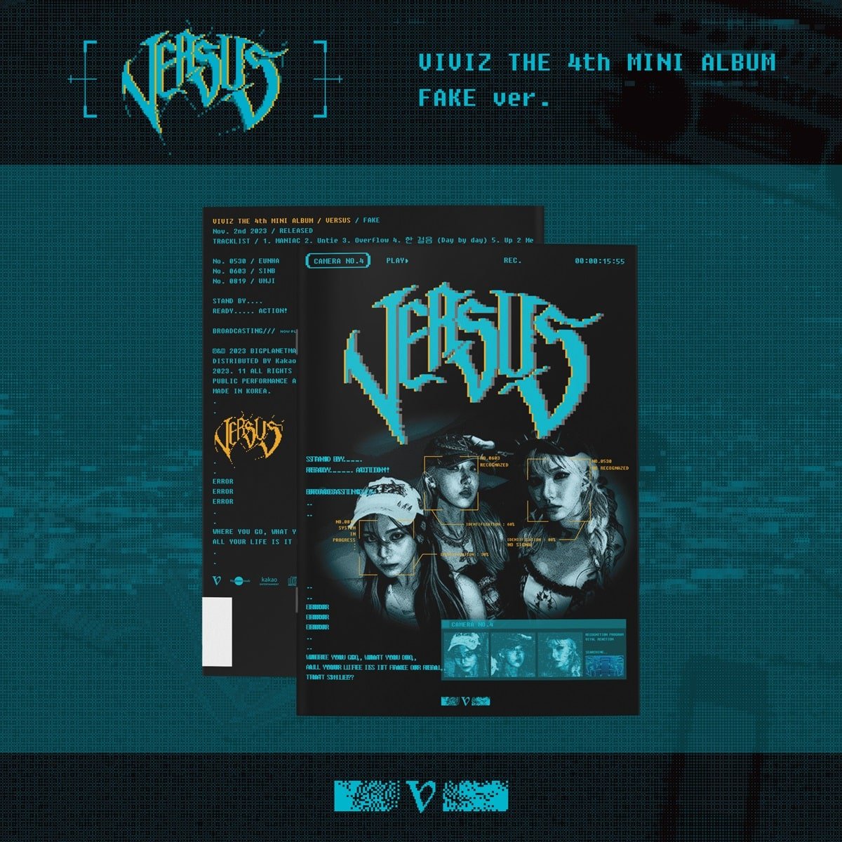 VIVIZ 4th Mini Album VERSUS – album (Fake / / ) | HobiEgo