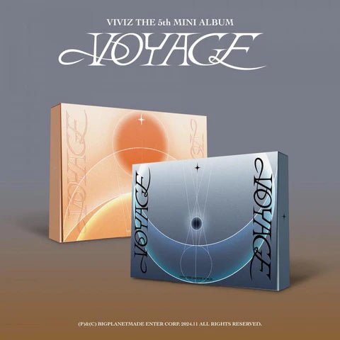VIVIZ 5th Mini Album VOYAGE Random Version – album (ZIG (Orange) / / ) | HobiEgo