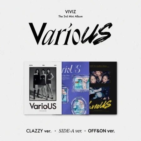 VIVIZ The 3rd Mini Album VarioUS (Photobook Version) – Photo Book (CLAZZY / / ) | HobiEgo