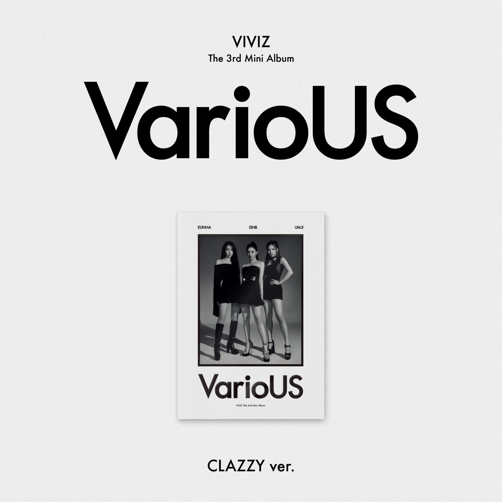 VIVIZ The 3rd Mini Album VarioUS (Photobook Version) – Photo Book (CLAZZY / / ) | HobiEgo