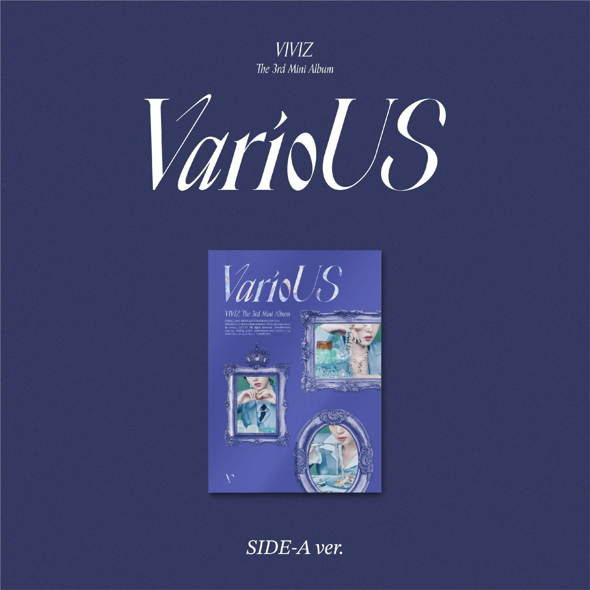VIVIZ The 3rd Mini Album VarioUS (Photobook Version) – Photo Book (SIDE - A / / ) | HobiEgo
