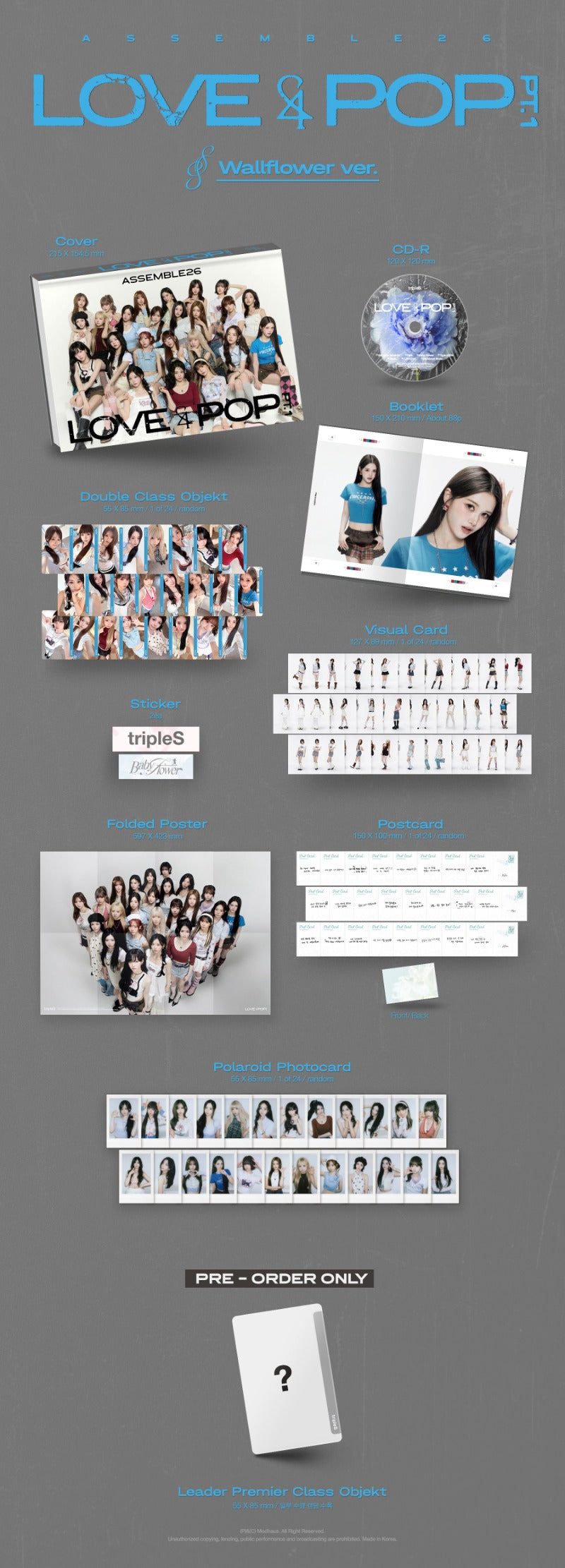 tripleS <LOVE&POP> pt.1