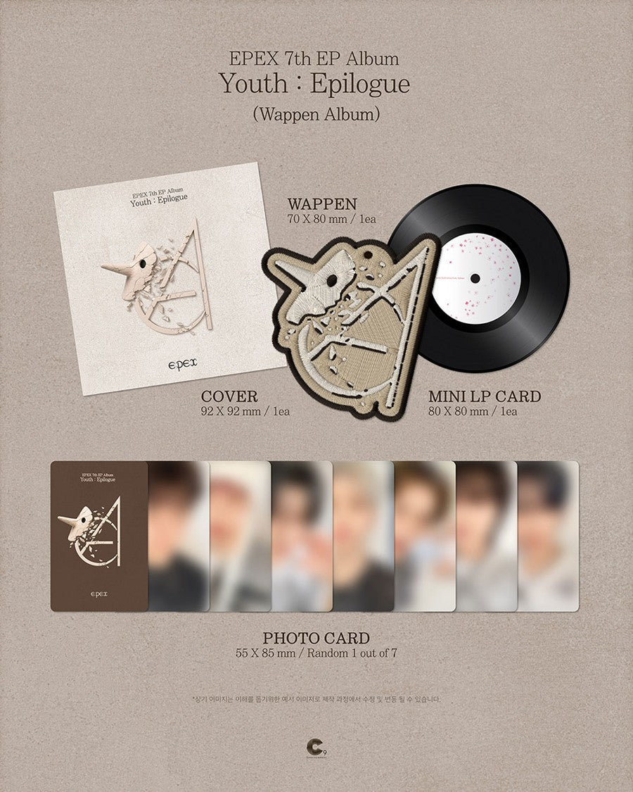 EPEX – 7th EP Album [소화(韶華) : Epilogue] Wappen Album