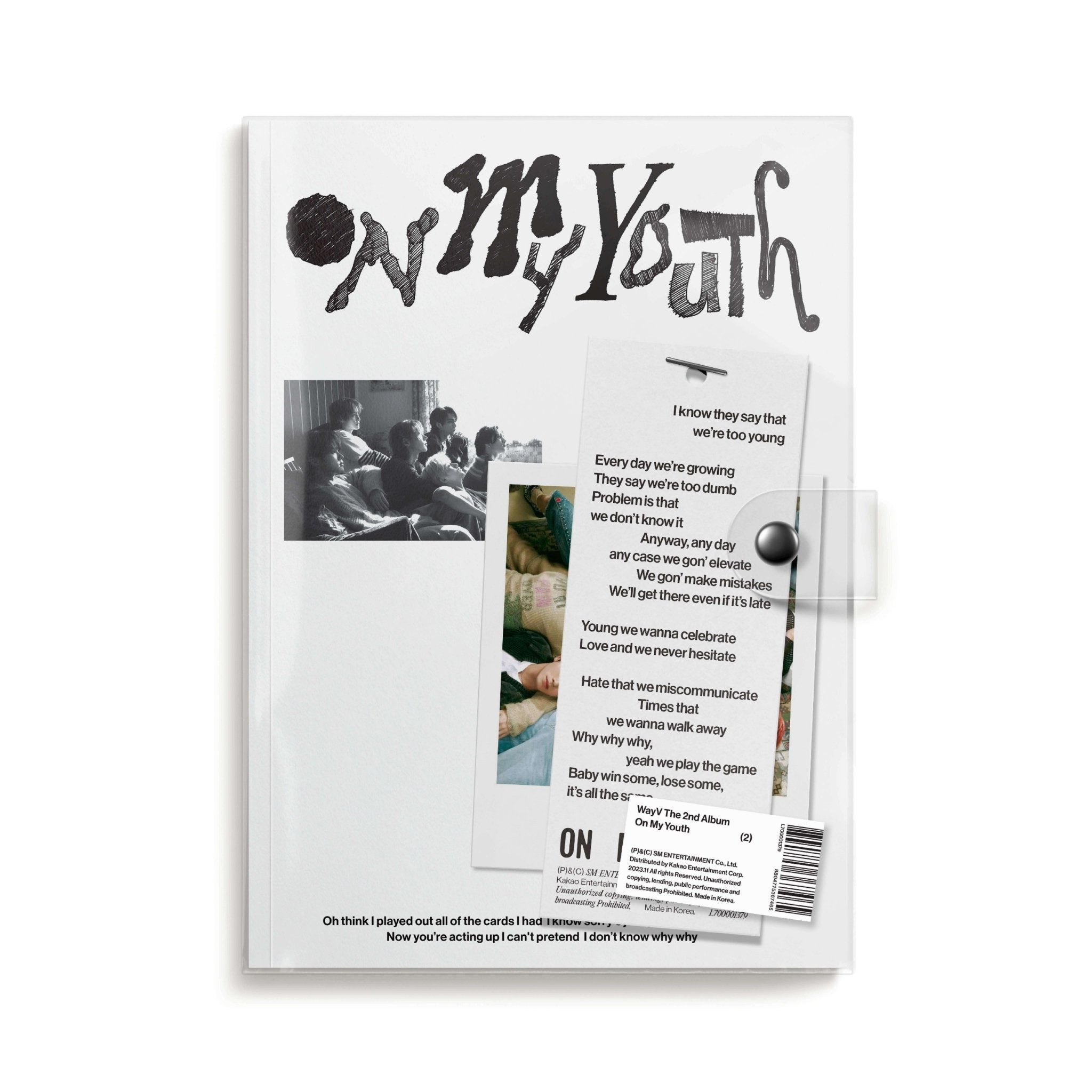 WayV 2nd Full Album On My Youth (Diary Version) – album ( / / ) | HobiEgo