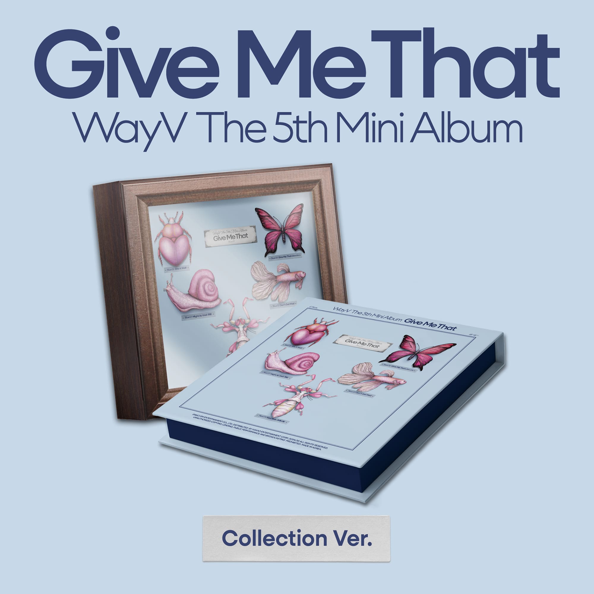 WayV 5th Mini Album Give Me That (Collection Version) – album ( / / ) | HobiEgo