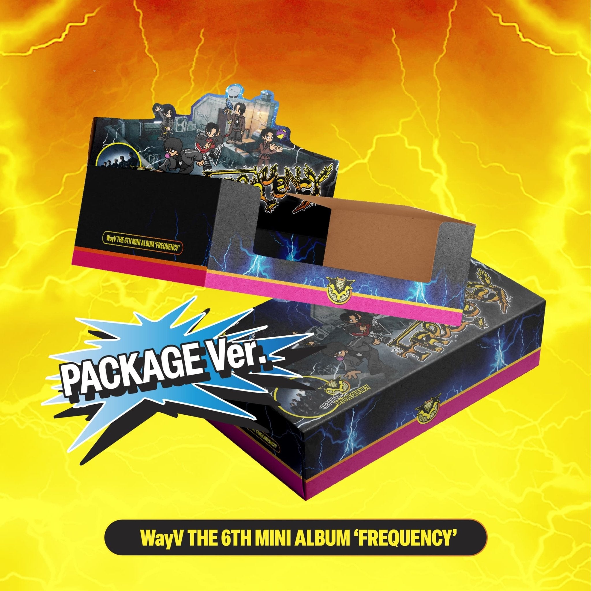 WayV 6th Mini Album FREQUENCY (Package Version) – album ( / / ) | HobiEgo