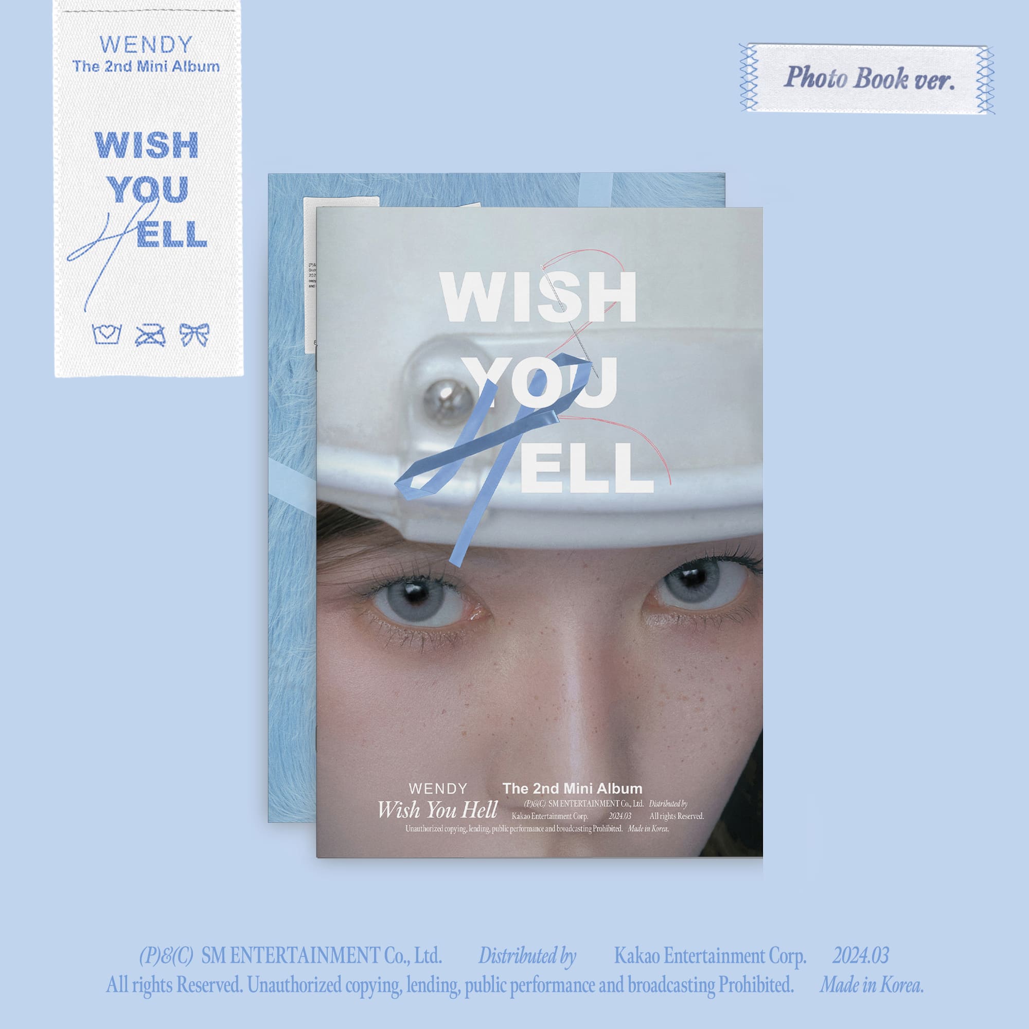 WENDY 2nd Mini Album Wish You Hell (Photobook Version) – Photo Book ( / / ) | HobiEgo