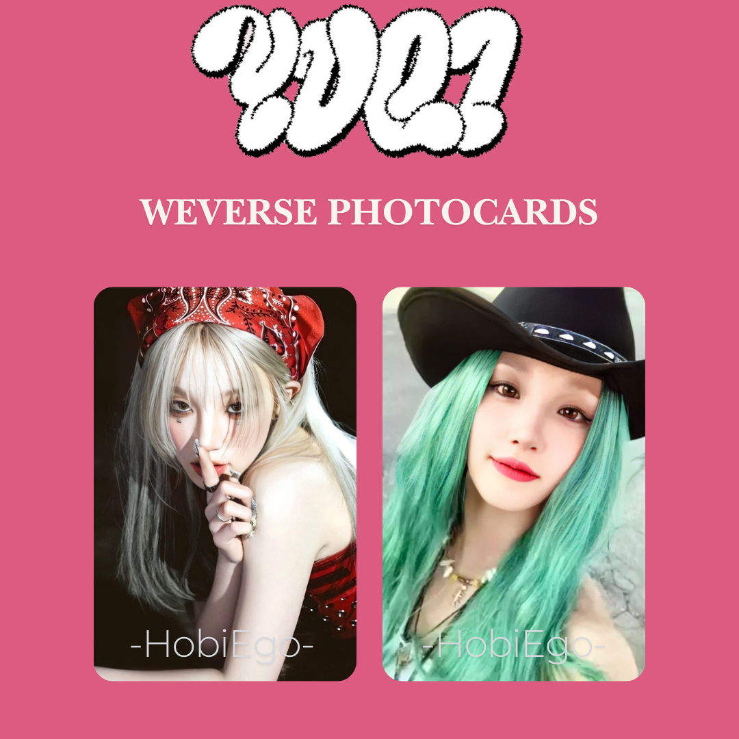 YUQI ((G)I-DLE) 1st Mini Album YUQ1 Weverse Shop Photocards