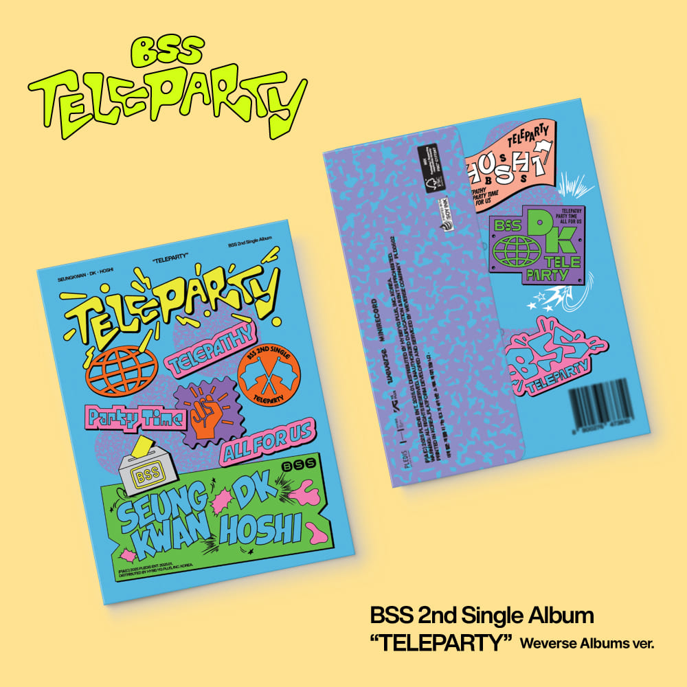 PRE-ORDER BSS 2nd Single Album TELEPARTY (Weverse Albums Version)