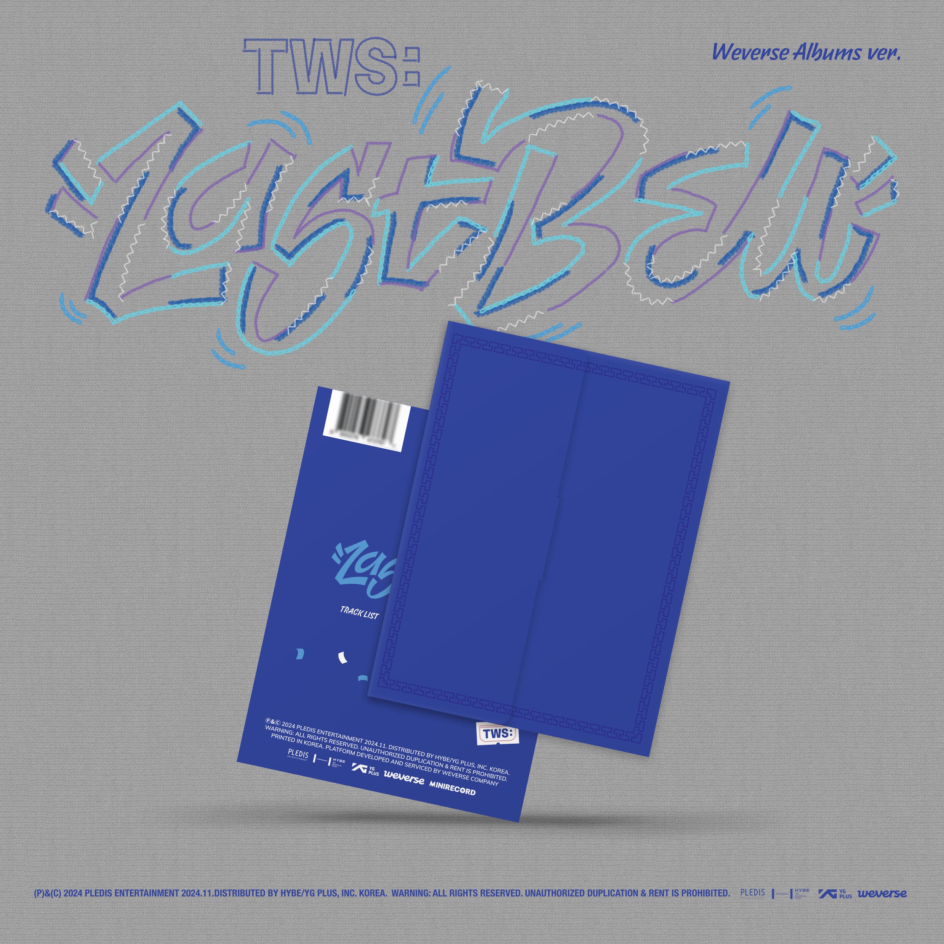 PRE-ORDER TWS 1st Single Last Bell (Weverse Albums Version)