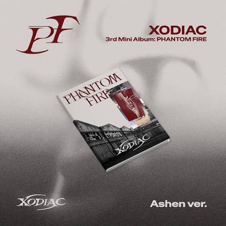 XODIAC 3rd Mini Album PHANTOM FIRE Ashen Ver. / Obsidian