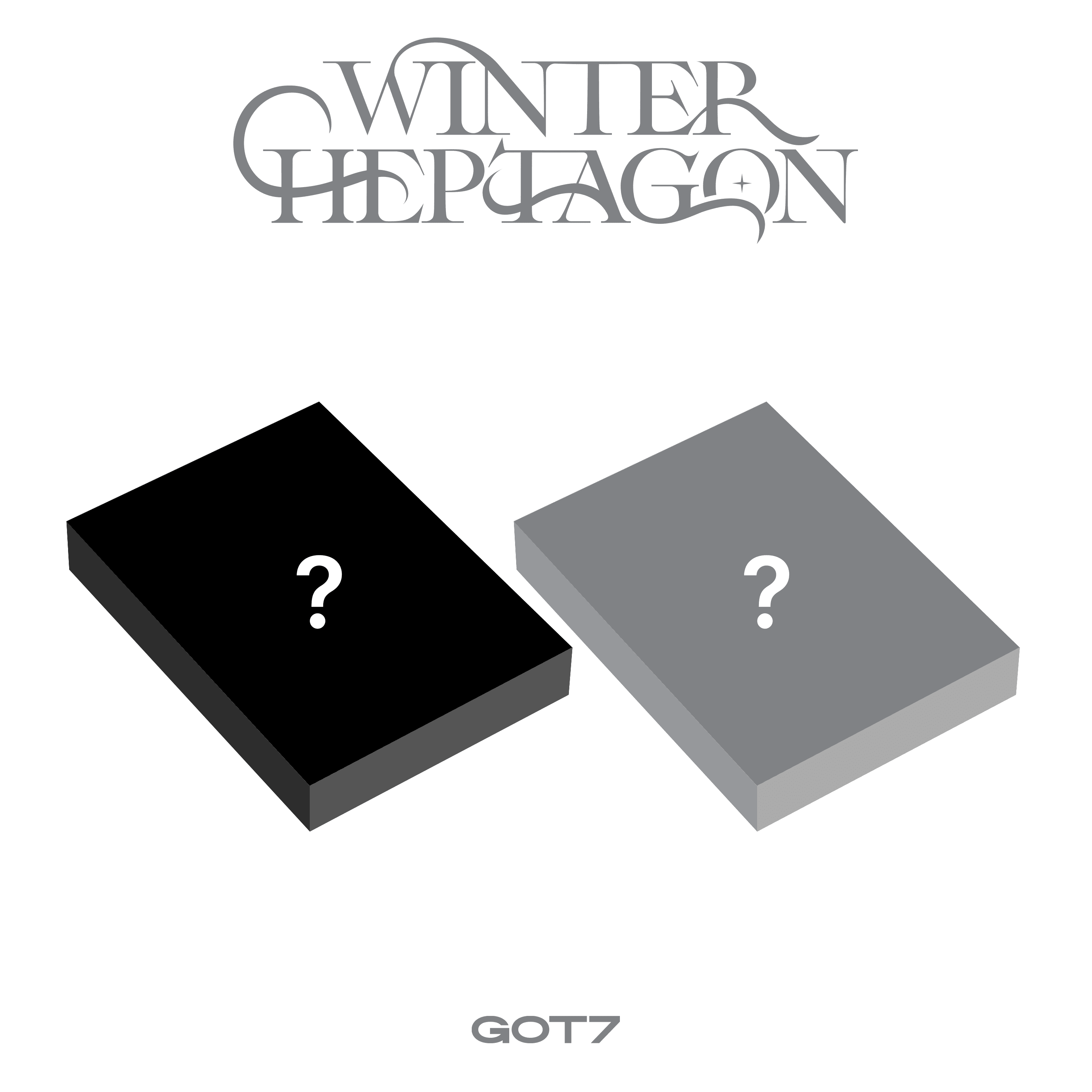 PRE-ORDER GOT7 13th Mini Album WINTER HEPTAGON