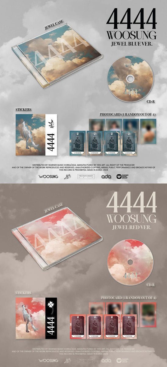 WOOSUNG 4444 – album (DELUXE BLUE / / ) | HobiEgo
