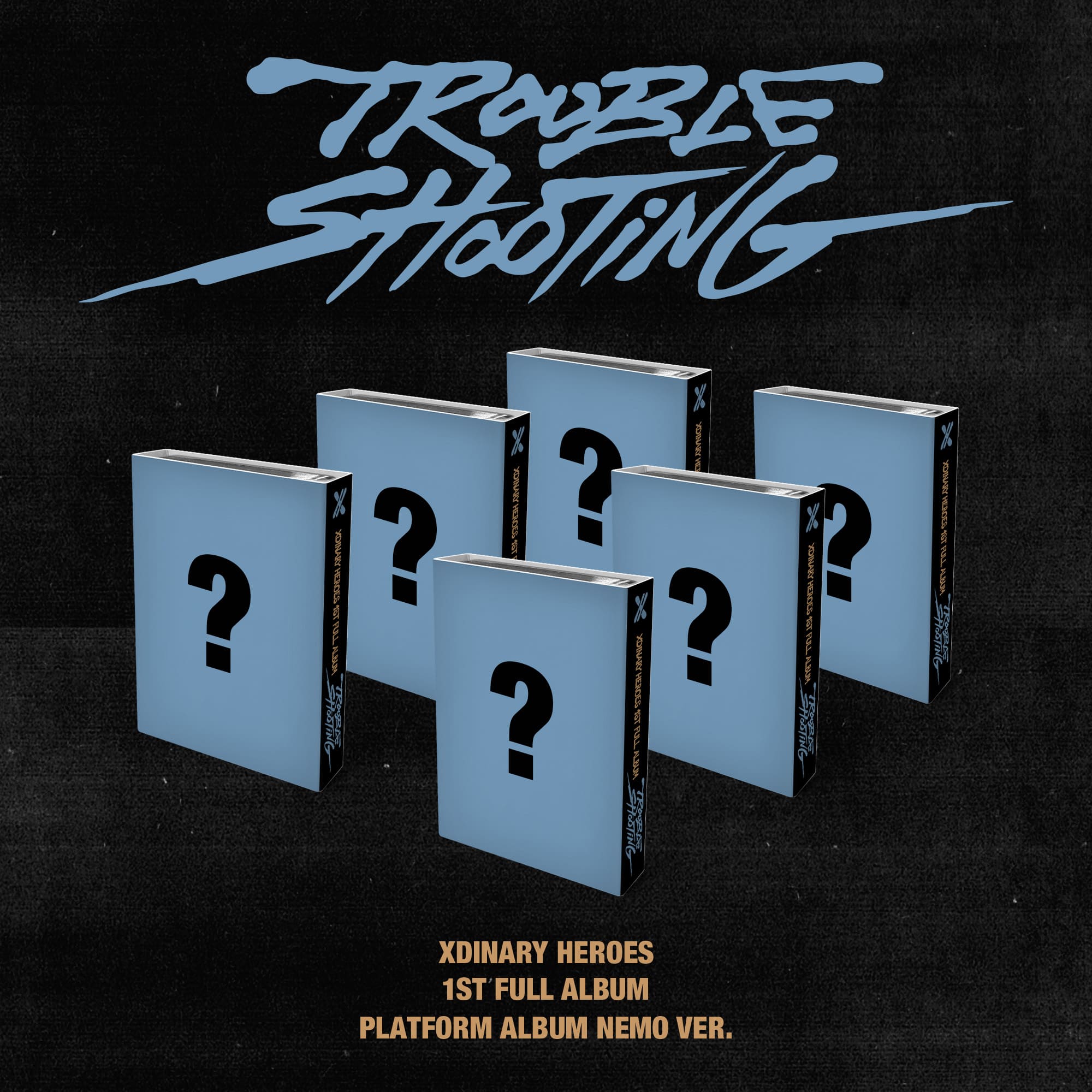 XDINARY HEROES 1st Full Album Troubleshooting (Platform Version) – album (Gunil / / ) | HobiEgo