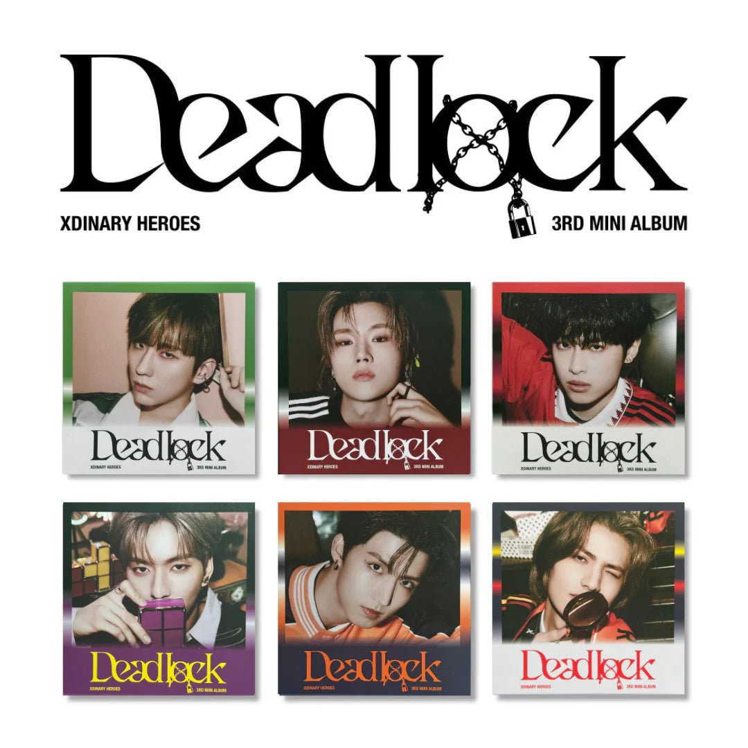 Xdinary Heroes 3rd Mini Album Deadlock (Compact Version) – album (Gunil (GREEN) / / ) | HobiEgo