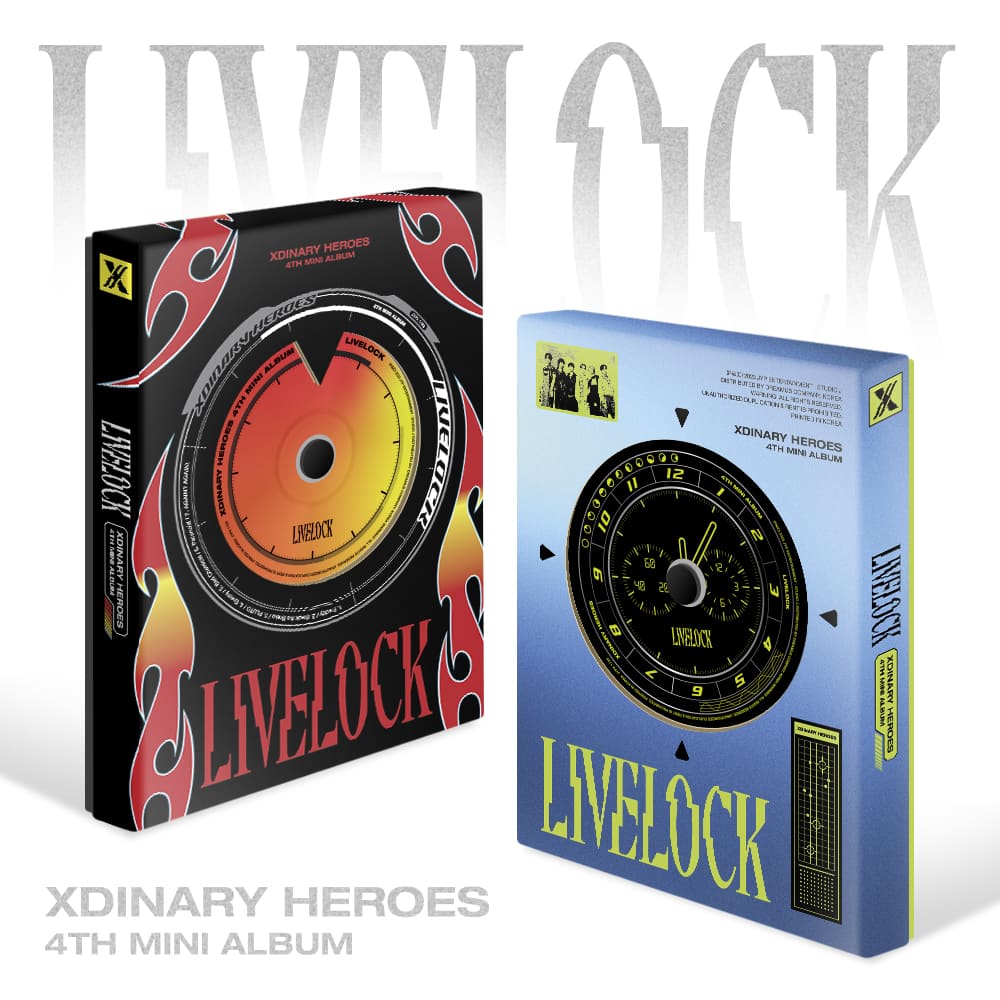 Xdinary Heroes 4th Mini Album Livelock – album (RED / / ) | HobiEgo