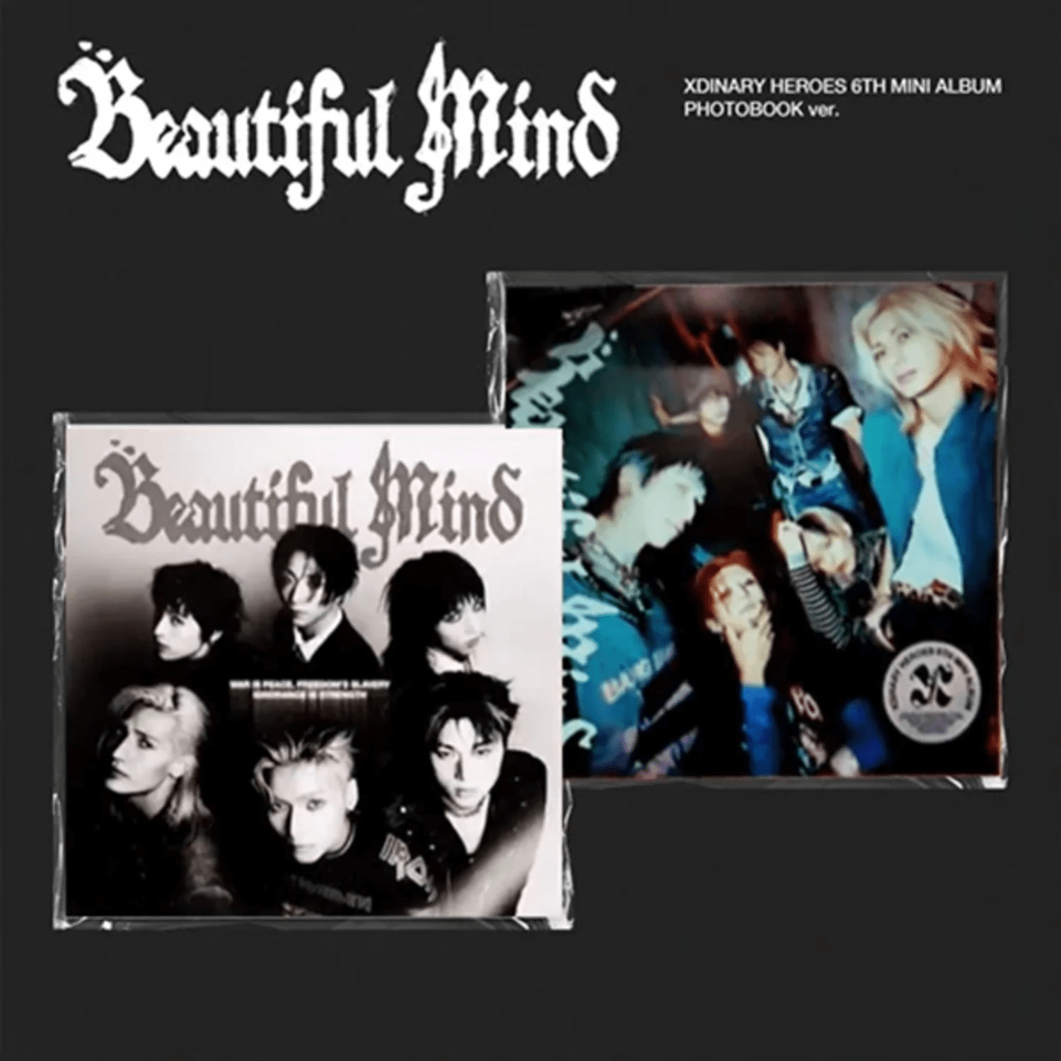 Xdinary Heroes 6th Mini Album Beautiful Mind (Photobook Version) – Photo Book (Raw (WHITE) / / ) | HobiEgo
