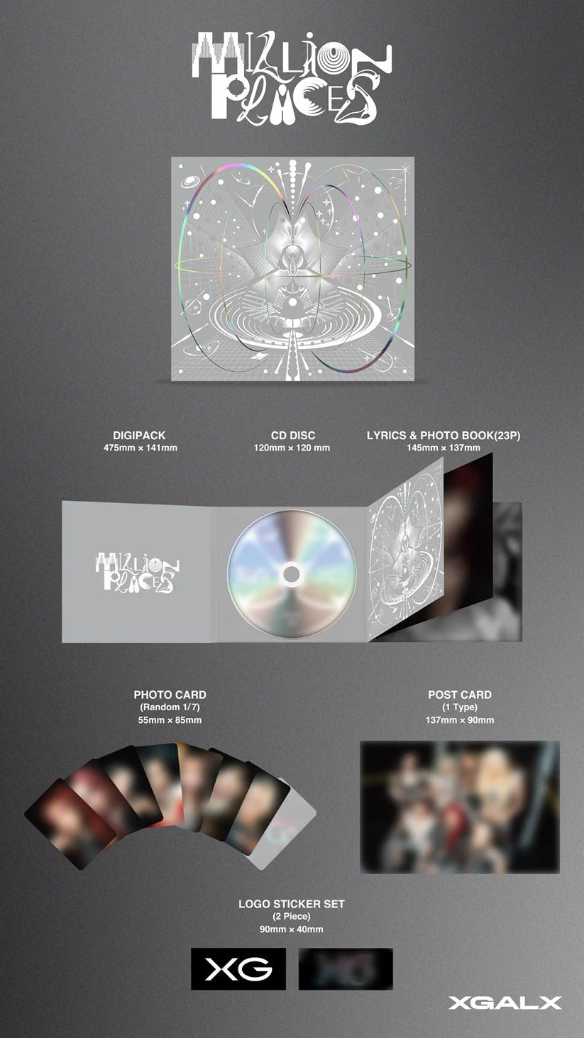XG Single Album MILLION PLACES – album ( / / ) | HobiEgo