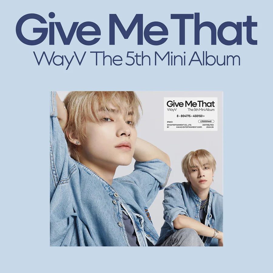 WayV 5th Mini Album Give Me That (Digipack Version)