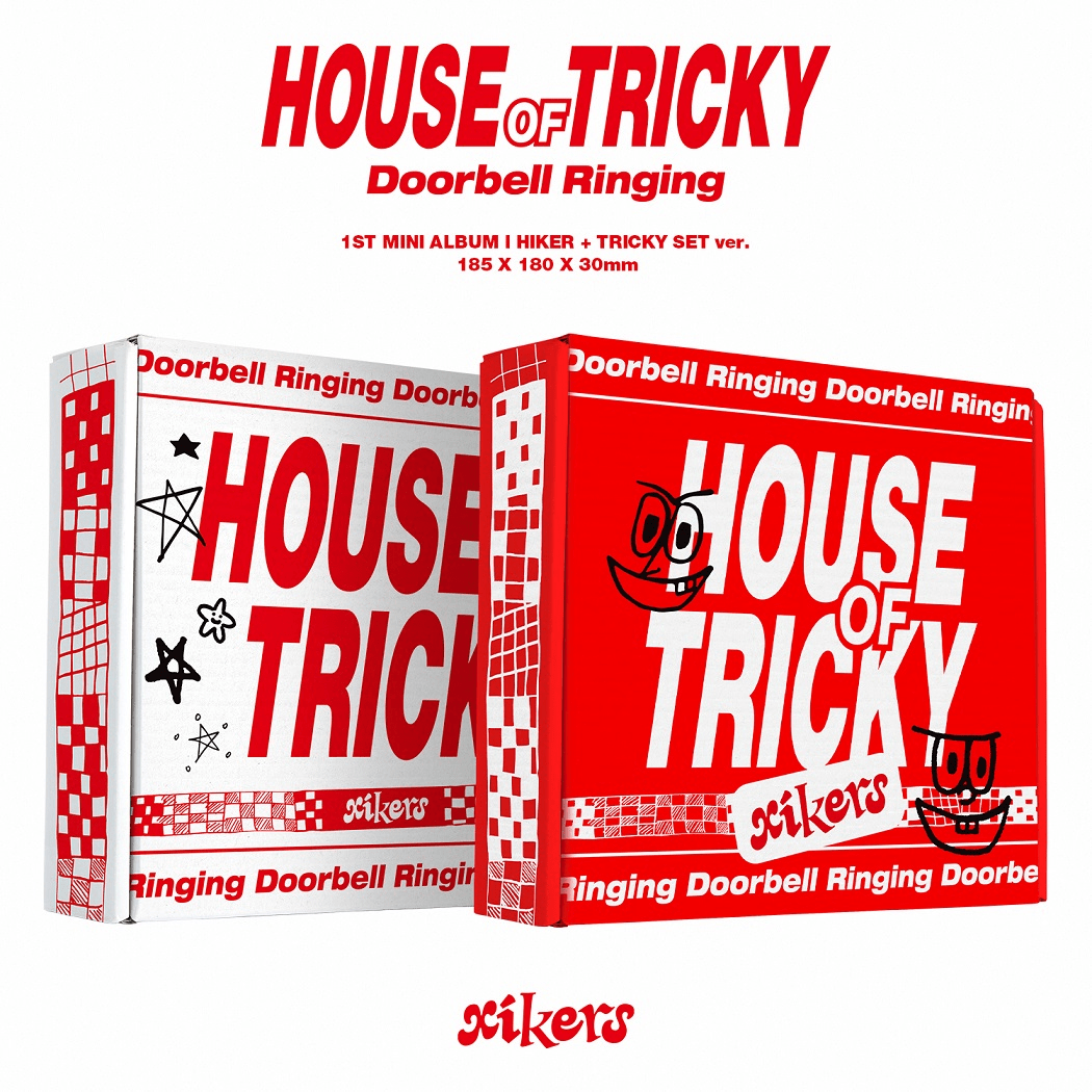 XIKERS 1st Mini Album HOUSE OF TRICKY : Doorbell Ringing – album (Hiker (WHITE) / / ) | HobiEgo