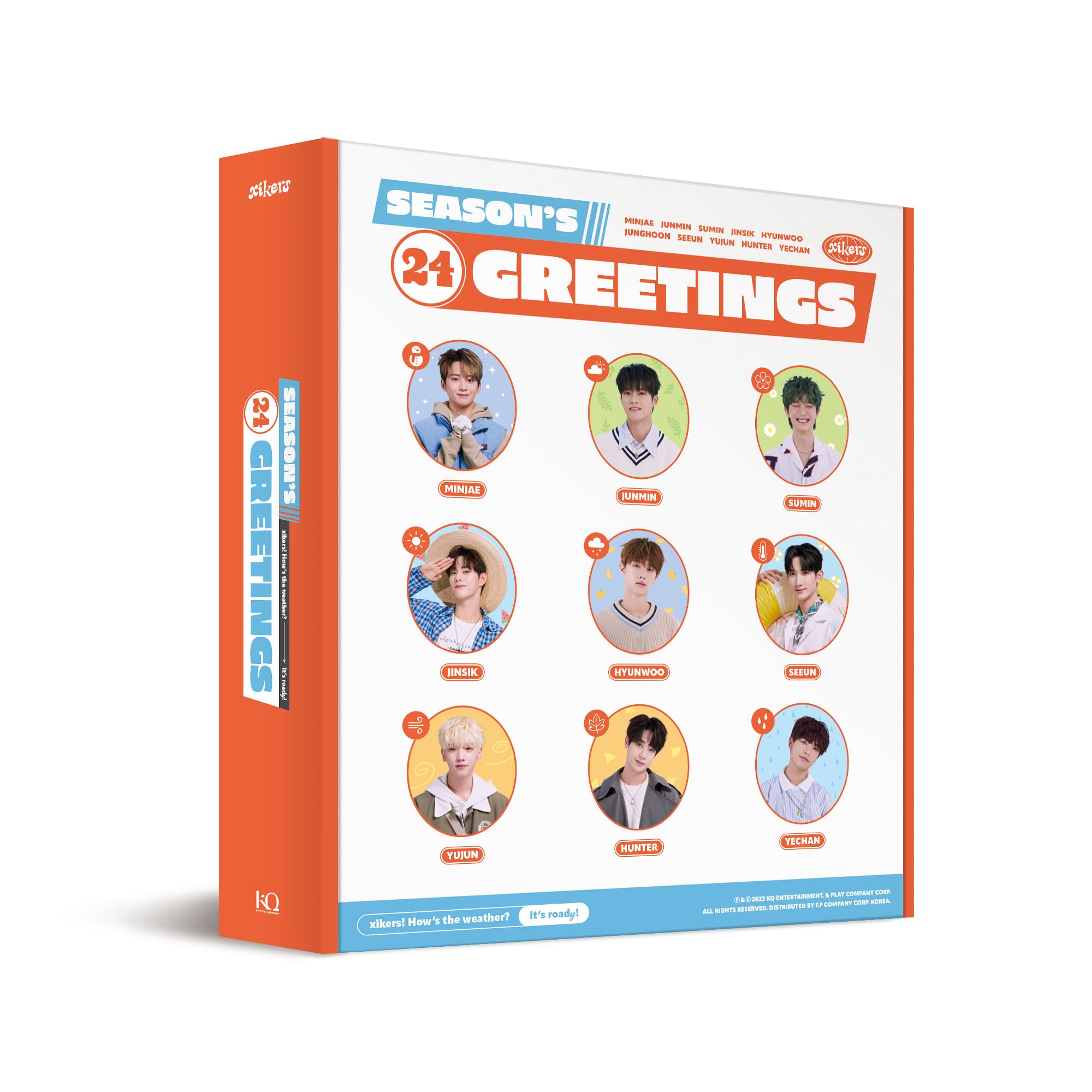 XIKERS 2024 Season's Greetings + 2Cut Photo POB – album ( / / ) | HobiEgo