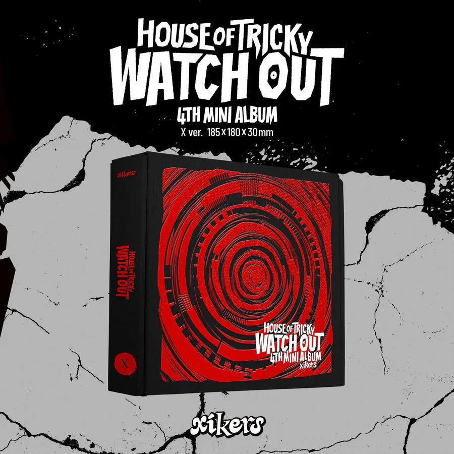 Xikers 4th Mini Album HOUSE OF TRICKY : WATCH OUT – album (X (RED) / / ) | HobiEgo