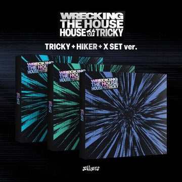 xikers 6th Mini Album HOUSE OF TRICKY : WRECKING THE HOUSE – album 8804775457753 (TRICKY (Purple) / / ) | HobiEgo