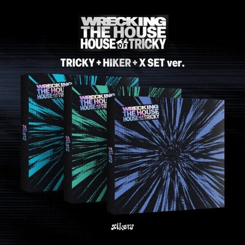 xikers 6th Mini Album HOUSE OF TRICKY : WRECKING THE HOUSE – album (TRICKY (Purple) / / ) | HobiEgo