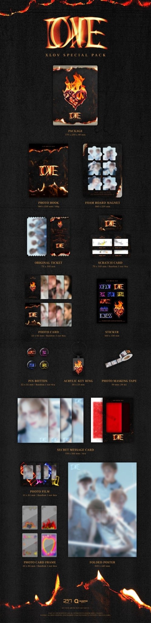 XLOV 2nd Single Album I ONE SPECIAL PACK – HobiEgo