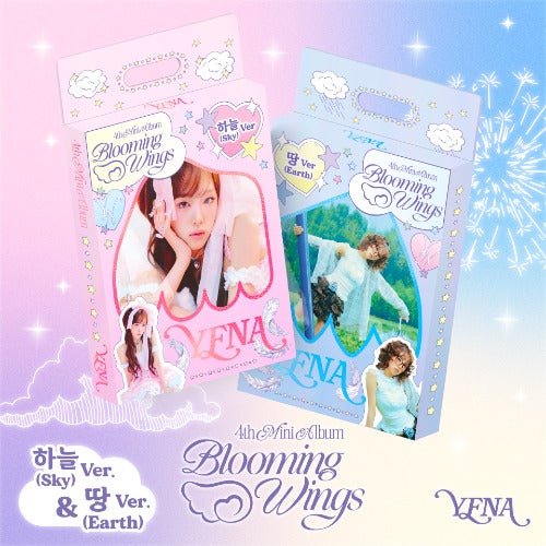 YENA 4th Mini Album Blooming Wings – album (Sky (PINK) / / ) | HobiEgo