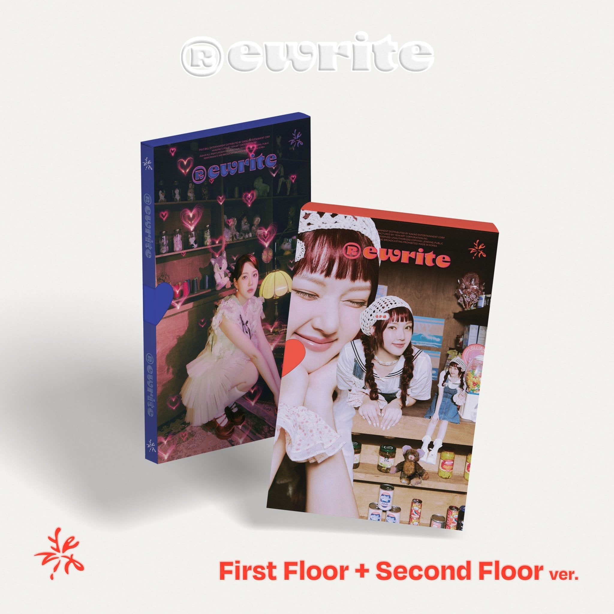 YERIN 3rd Mini Album Rewrite – album (First Floor (RED) / / ) | HobiEgo