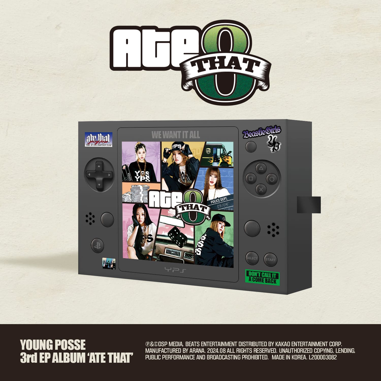 YOUNG POSSE 3rd EP ATE THAT – album ( / / ) | HobiEgo