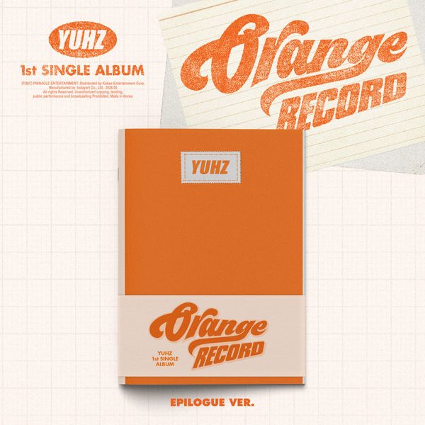 YUHZ 1st Single Album Orange Record (Kiwee Album) – album 8804775473357 (Epilogue / / ) | HobiEgo K - pop Shop