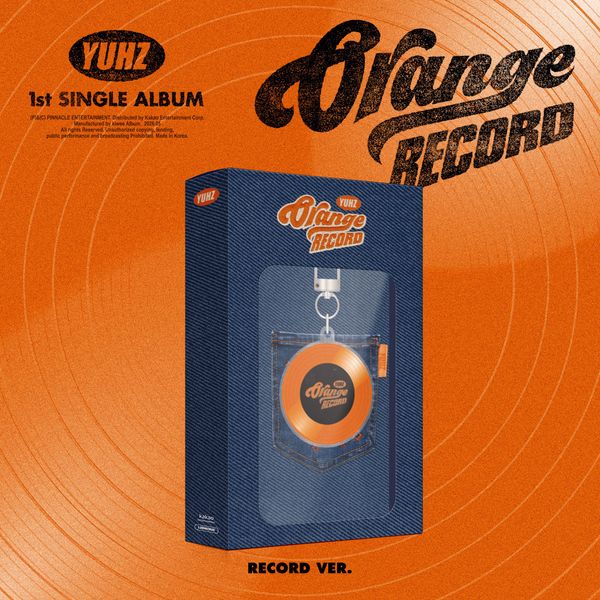 YUHZ 1st Single Album Orange Record (Kiwee Album) – album 8804775473340 (Record / / ) | HobiEgo K - pop Shop
