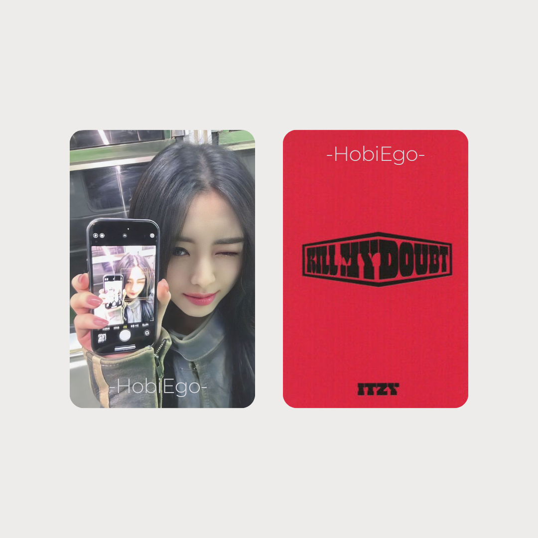 ITZY 7th Mini Album KILL MY DOUBT Aladin Photocards