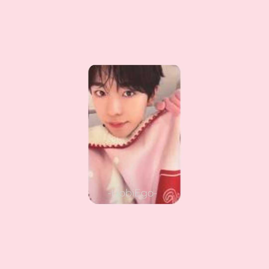 NCT WISH 2024 Pink Christmas Photocards