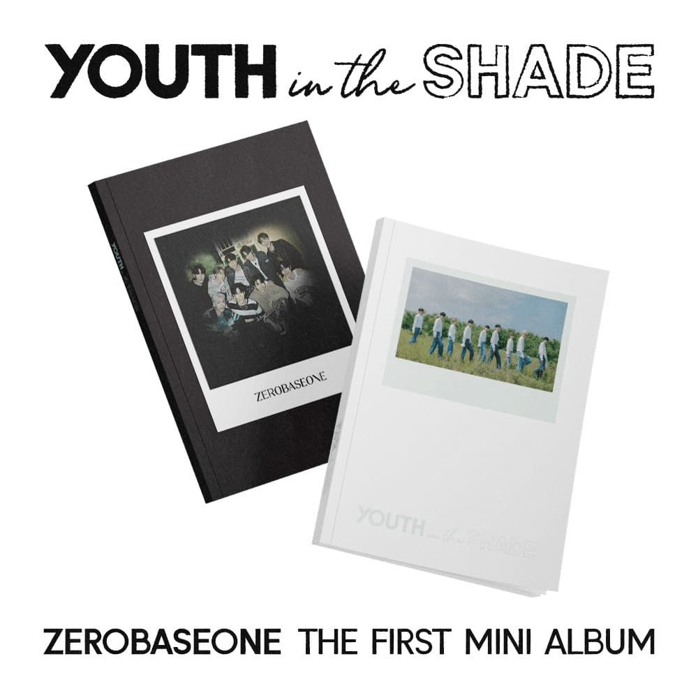ZEROBASEONE 1st Mini Album YOUTH IN THE SHADE – album (Youth (Black) / / ) | HobiEgo