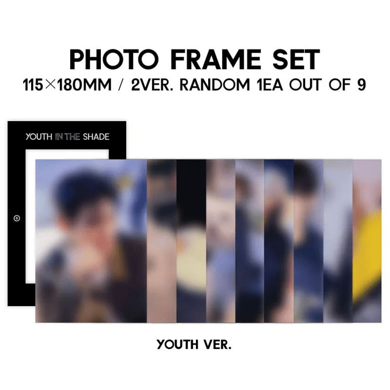 ZEROBASEONE 1st Mini Album YOUTH IN THE SHADE – album (Youth (Black) / / ) | HobiEgo