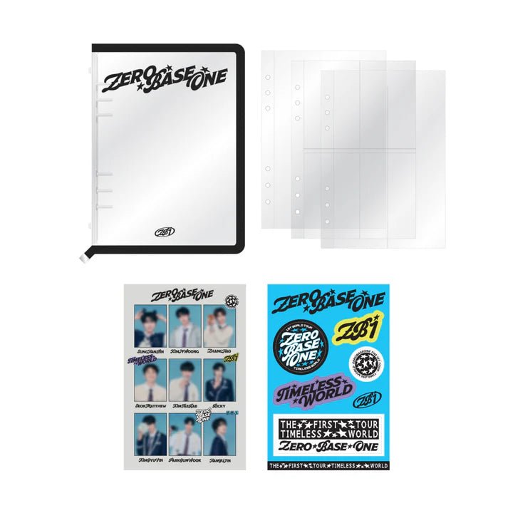 ZEROBASEONE 2024 The First Tour : TIMELESS WORLD Official MD Collect Binder Book – Photocards ( / / ) | HobiEgo