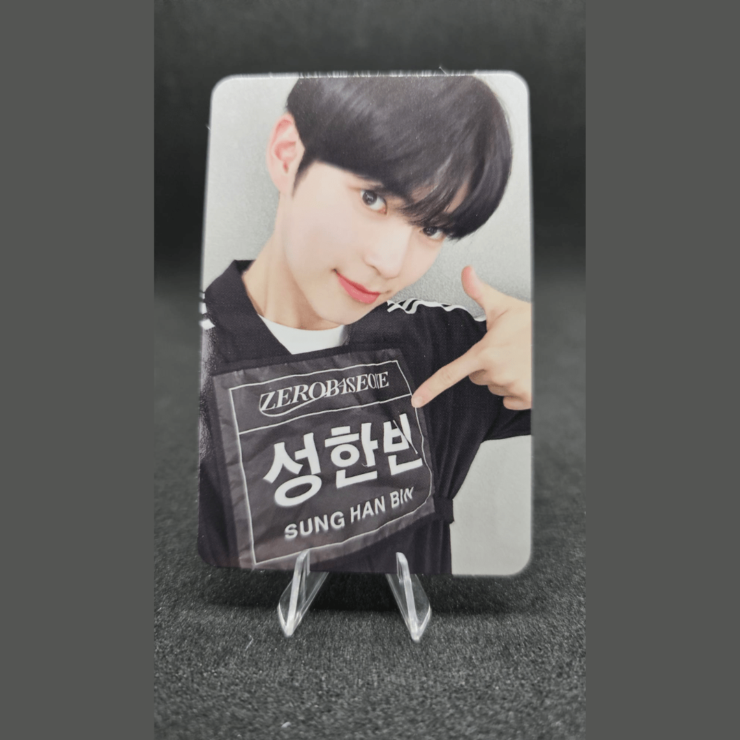 ZEROBASEONE 2nd Mini Album MELTING POINT MAKESTAR Photocards – Photocards (Sung Han Bin / / ) | HobiEgo