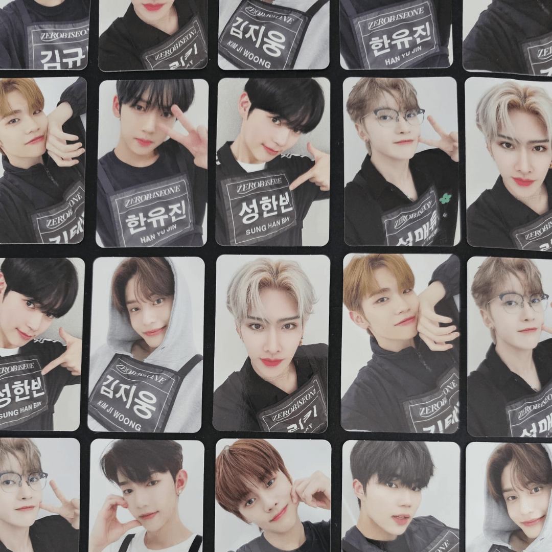 ZEROBASEONE 2nd Mini Album MELTING POINT MAKESTAR Photocards – Photocards (Sung Han Bin / / ) | HobiEgo