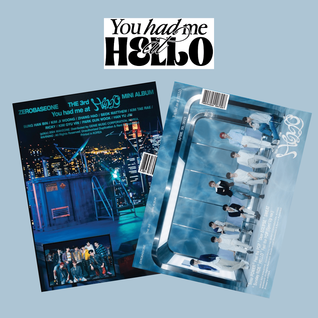 ZEROBASEONE 3rd Mini Album You had me at HELLO – album (ECLIPSE / / ) | HobiEgo