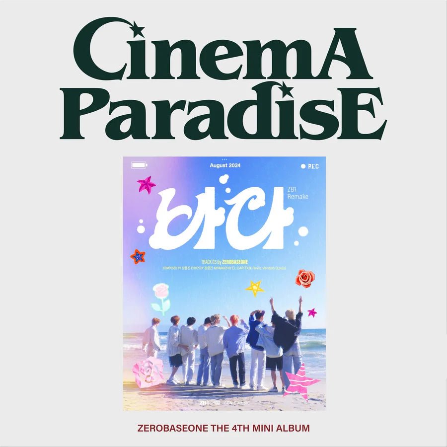 ZEROBASEONE 4th Mini Album CINEMA PARADISE (ZEROSE Version) – album (바다 (The Sea) / / ) | HobiEgo
