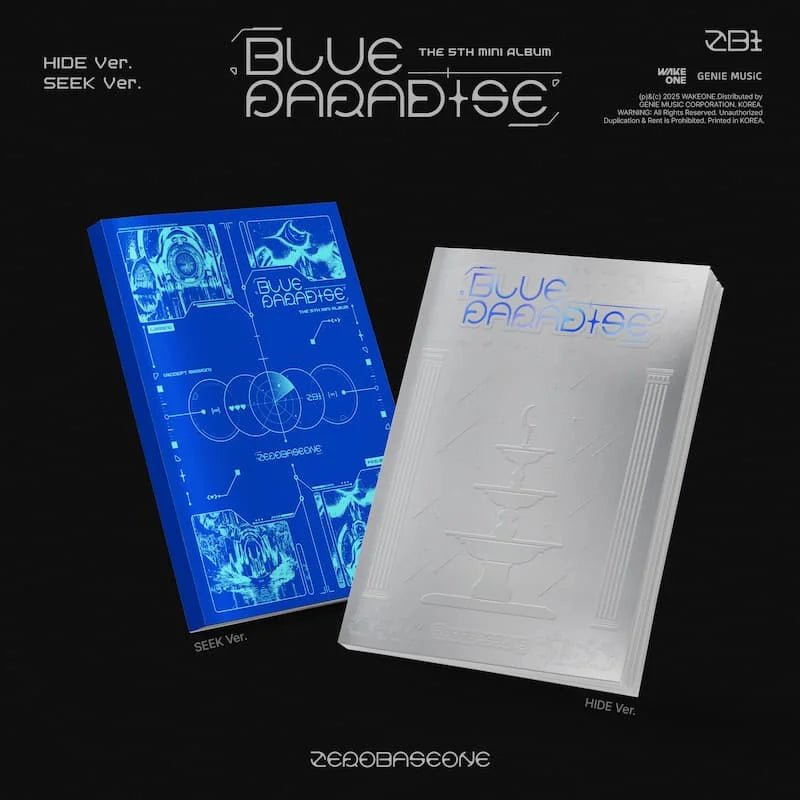 ZEROBASEONE 5th Mini Album BLUE PARADISE – album (Hide (WHITE) / / ) | HobiEgo