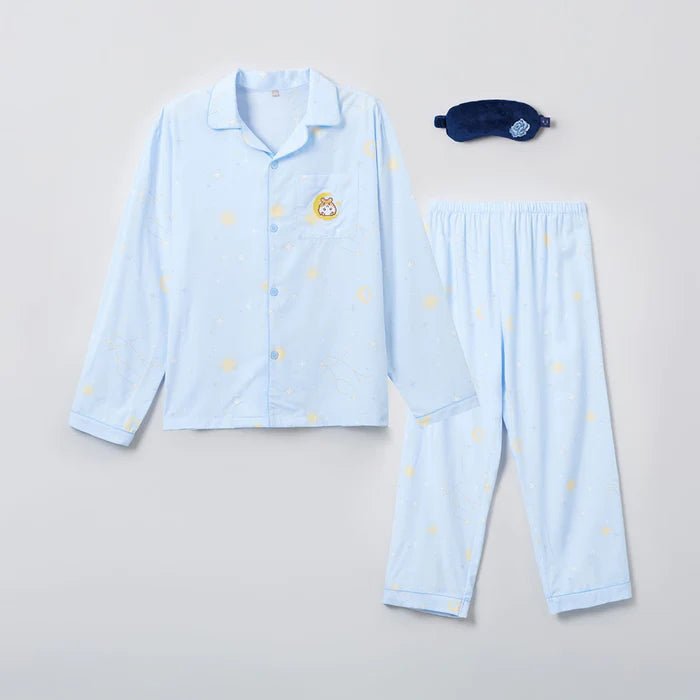 ZEROBASEONE Long - Sleeved Pyjamas Sleep Eye Mask Set – Clothing (Small / Sung Han Bin / ) | HobiEgo