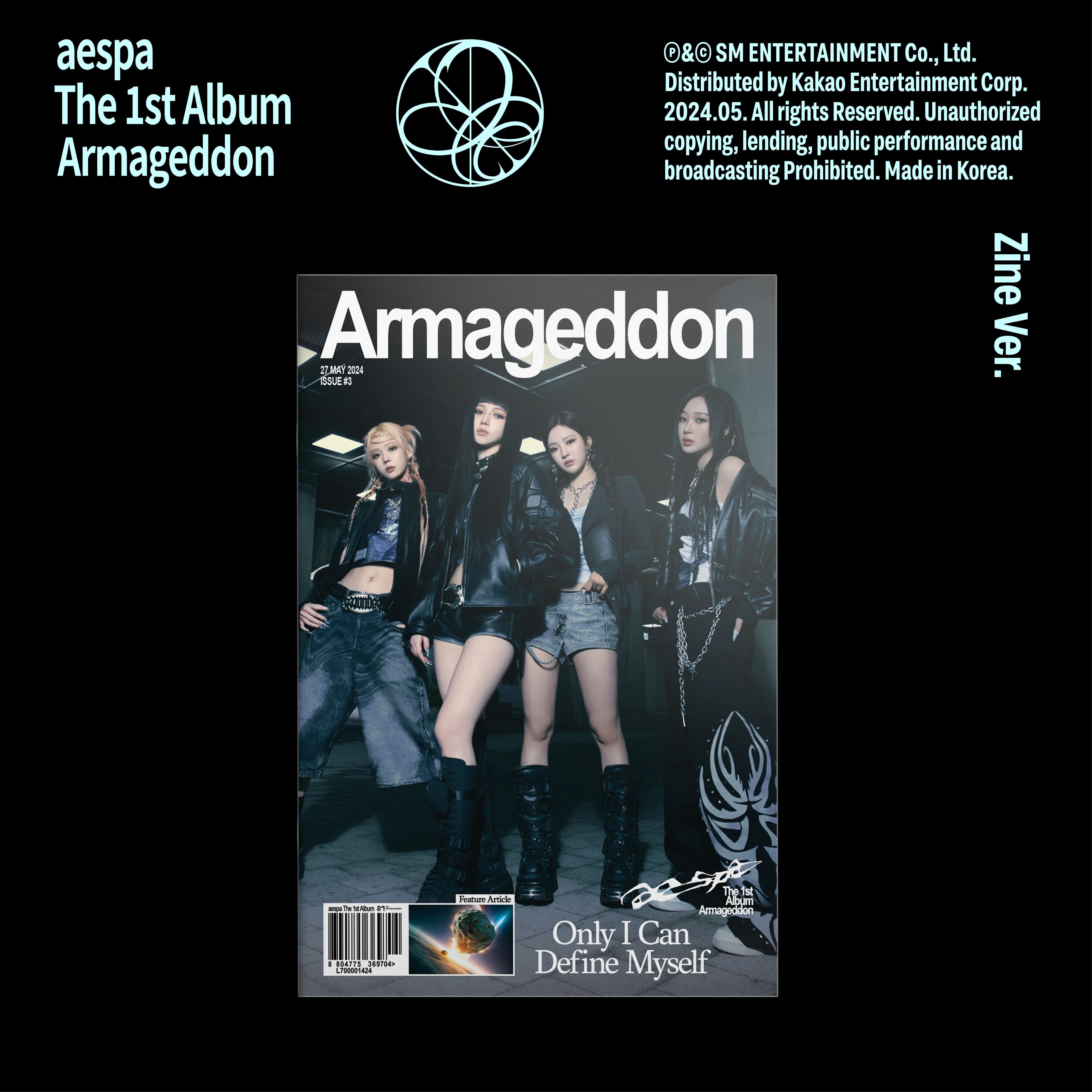 AESPA 1st Full Album Armageddon (Zine Version)